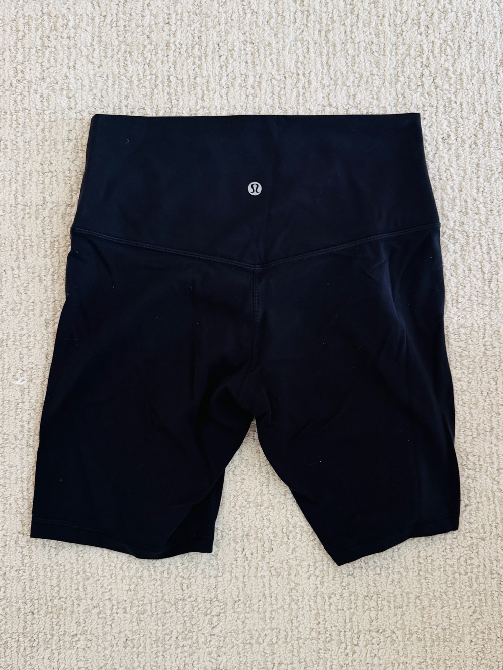 lululemon athletica High-Rise Black Women's Bike Shorts medium